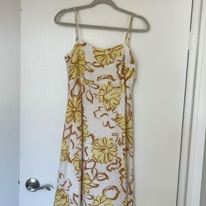 Faithfull the Brand Sorso Midi Dress Cagliari Floral Print